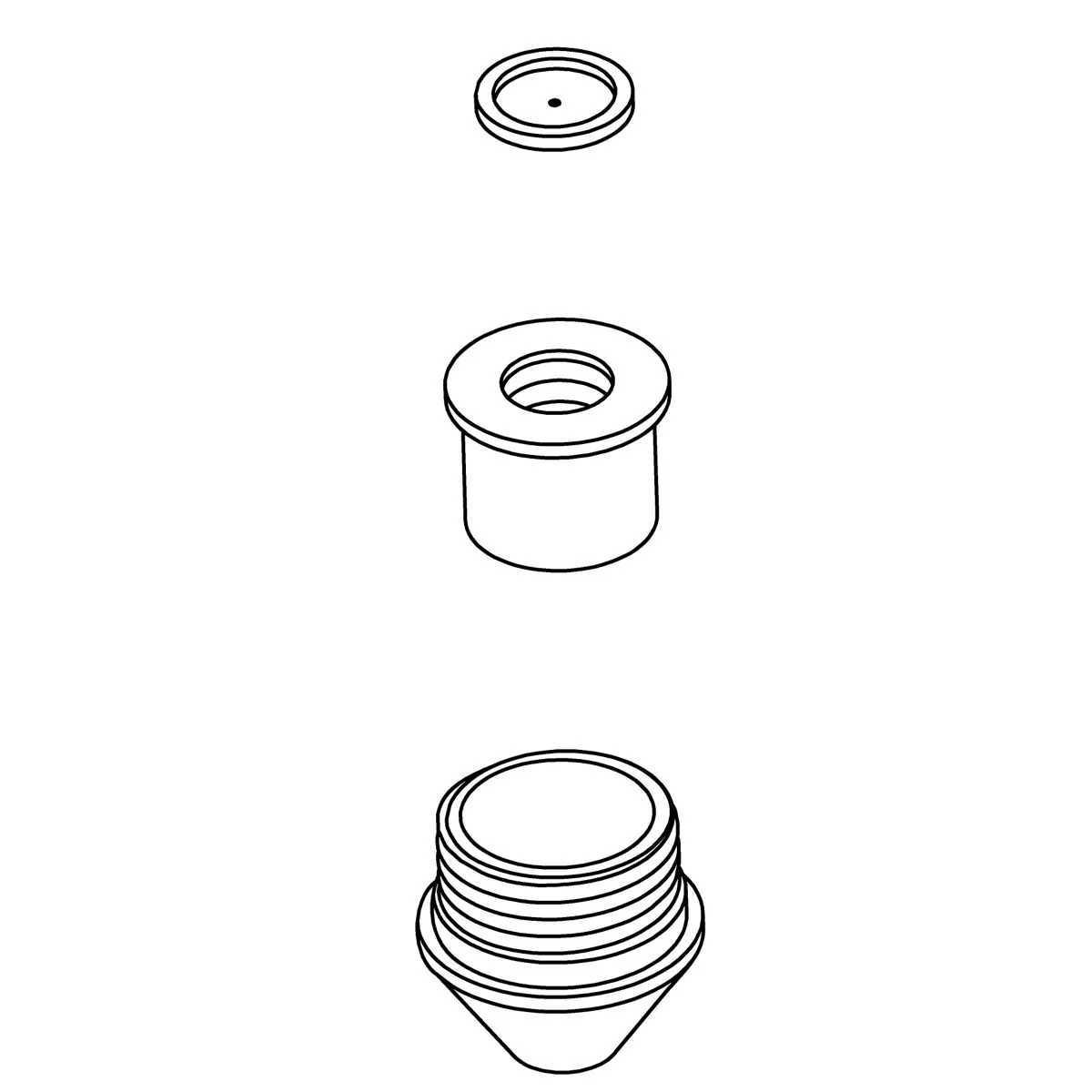 KOHLER K-1383333 Nozzle Kit, Composed Spout
