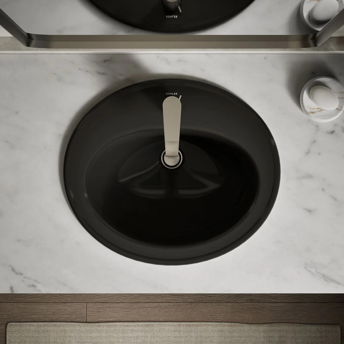 KOHLER K-2196-1 Pennington 20-1/4" oval drop-in bathroom sink - Image 13