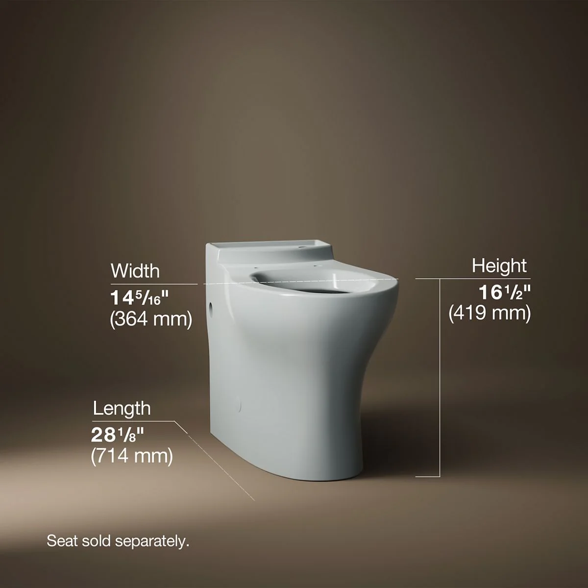 KOHLER K-4326 Persuade Elongated toilet bowl with skirted trapway - Image 18