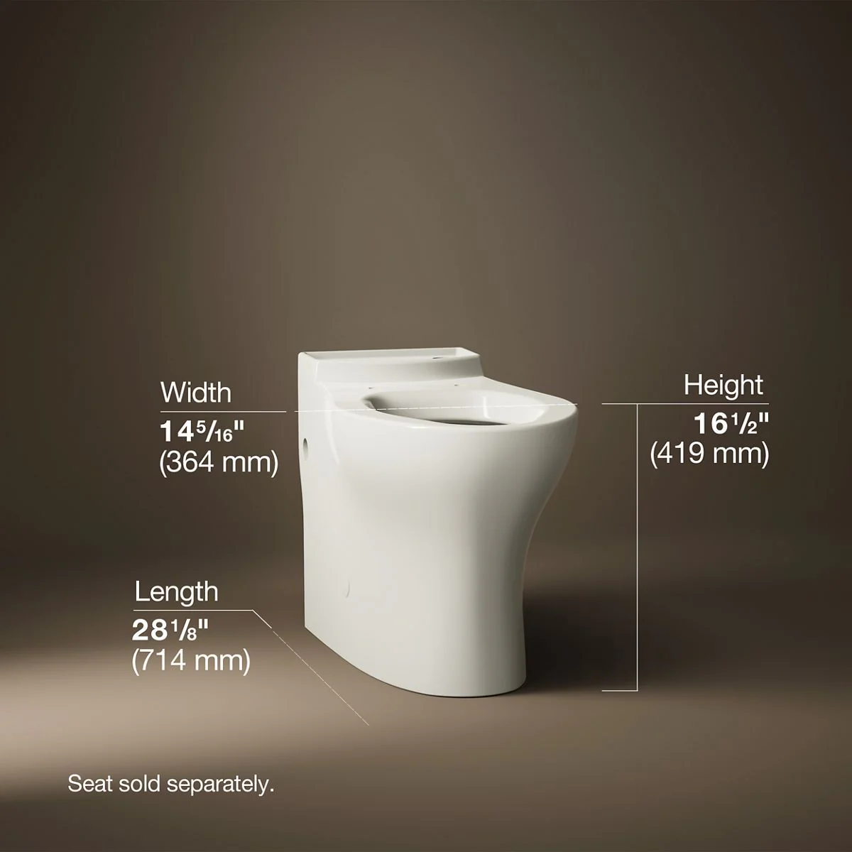 KOHLER K-4326 Persuade Elongated toilet bowl with skirted trapway - Image 23