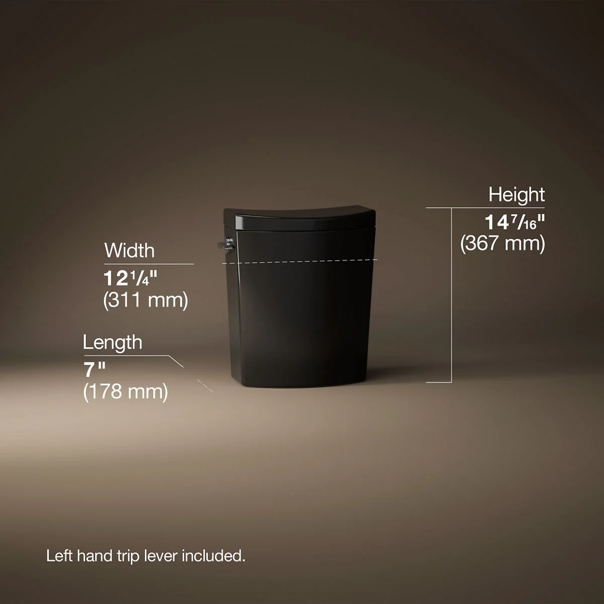 KOHLER K-19042 Persuade Toilet tank, dual-flush - Image 25