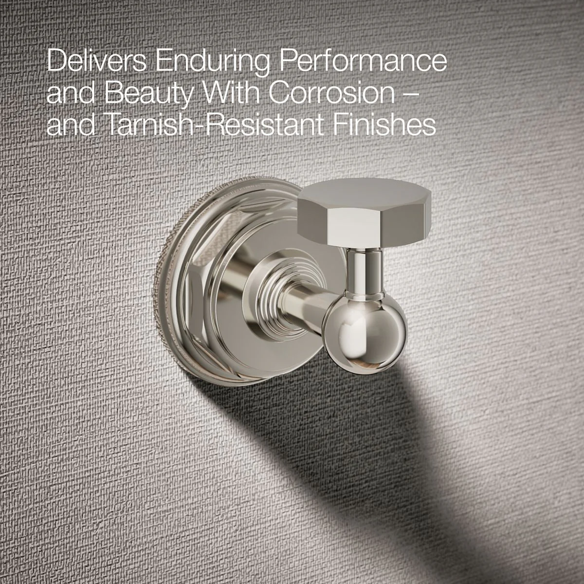 KOHLER K-13113 Pinstripe Robe hook - Image 8