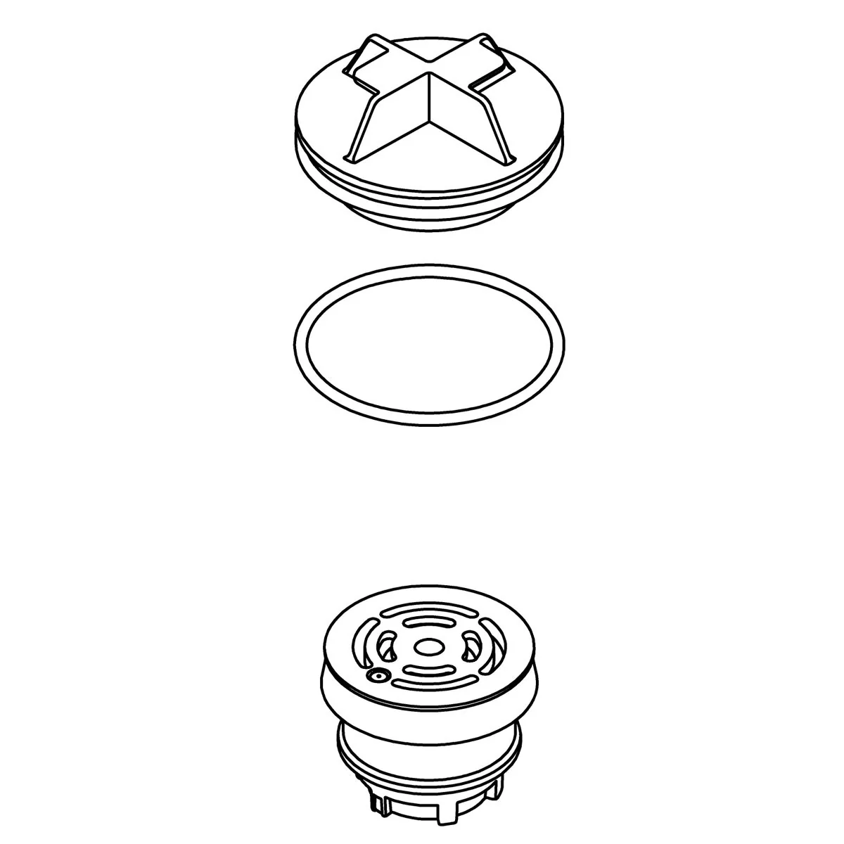 KOHLER K-1388749 Piston Service Kit, 1.0 Gpf Manual Tfv