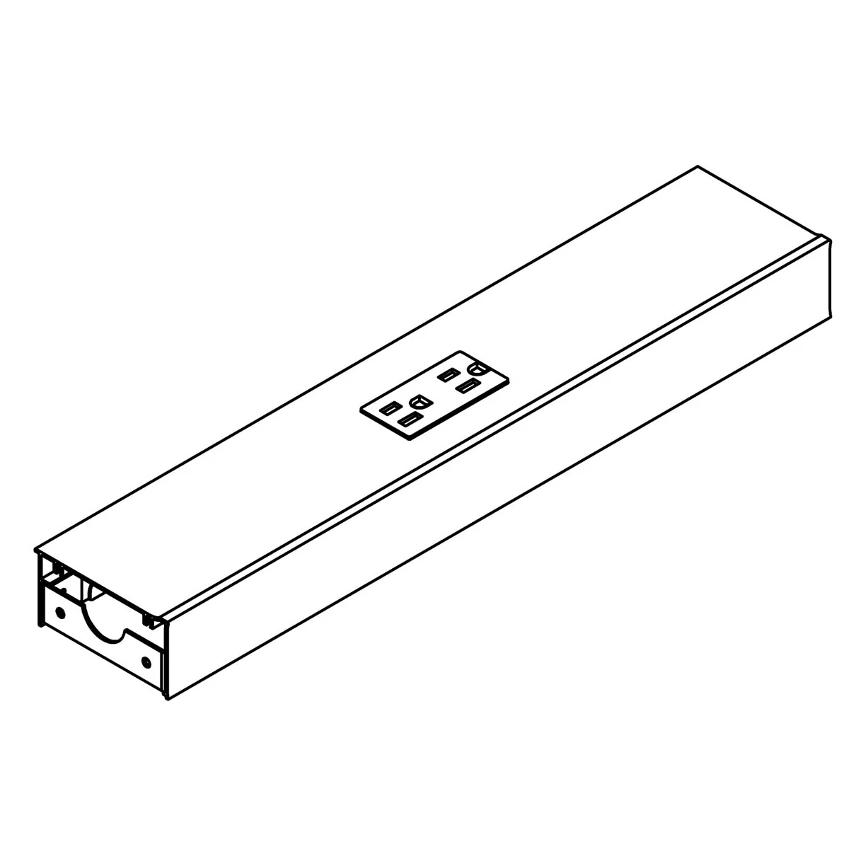 KOHLER K-1371577 Power Bar Kit, 24" Tlc Cabinet