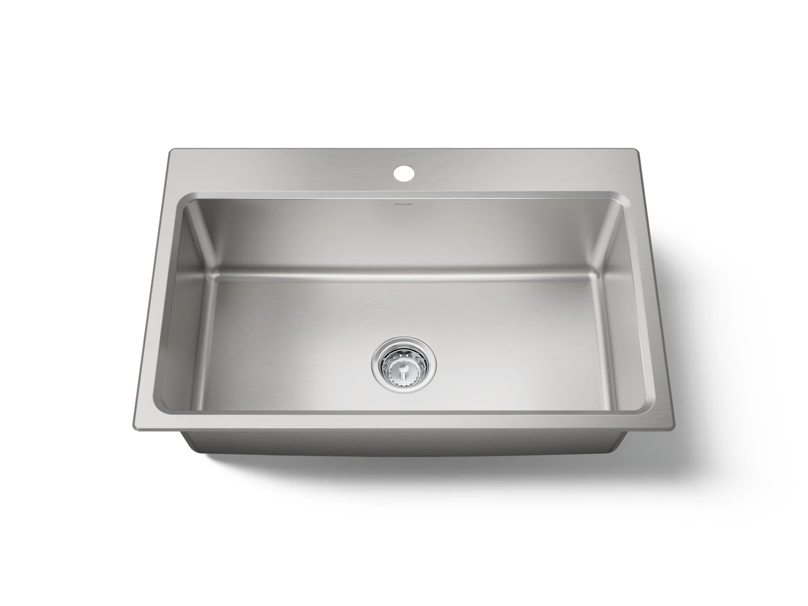 KOHLER K-31466-1 Prologue 33" top-/undermount single-bowl kitchen sink - Image 2