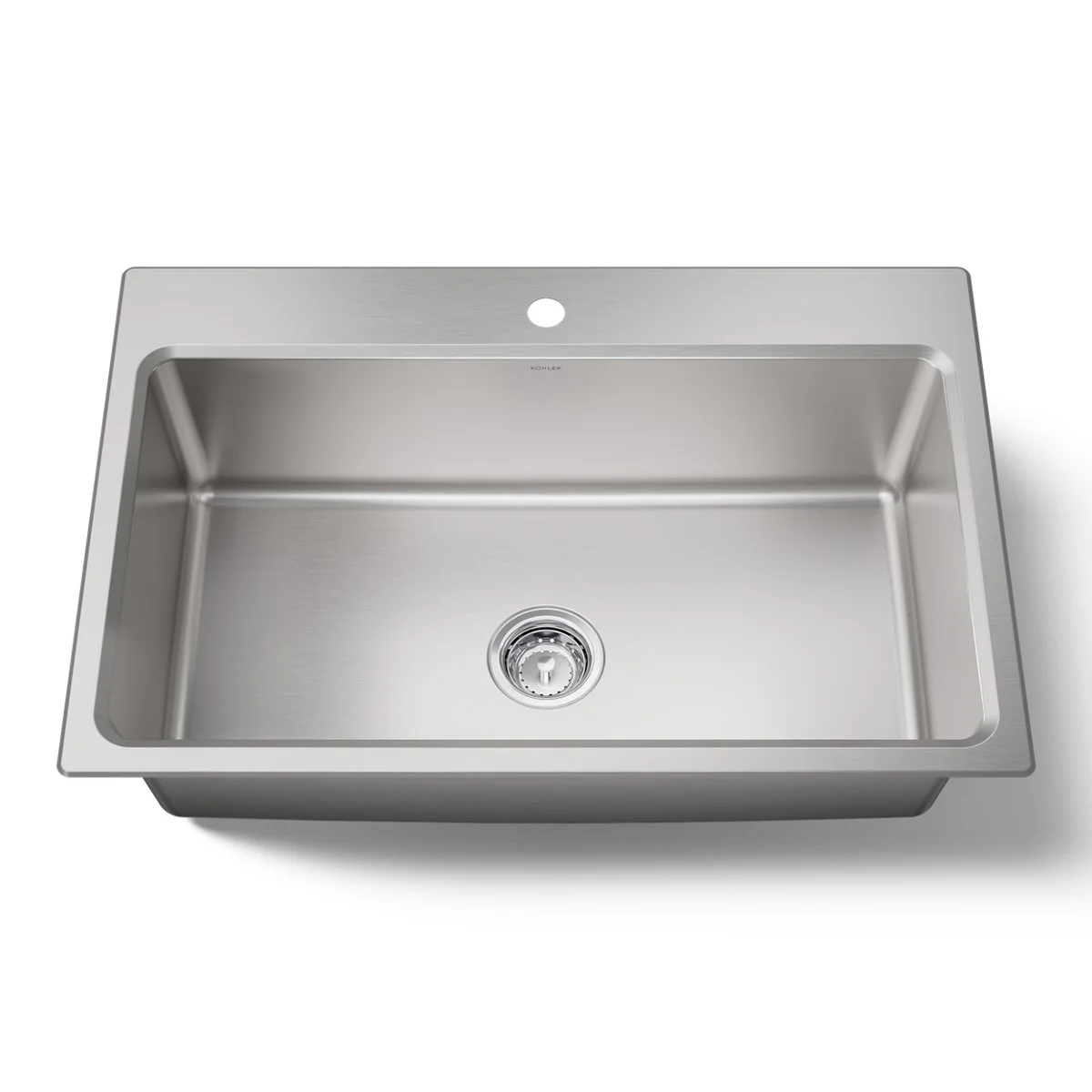 KOHLER K-31466-1 Prologue 33" top-/undermount single-bowl kitchen sink - Image 4