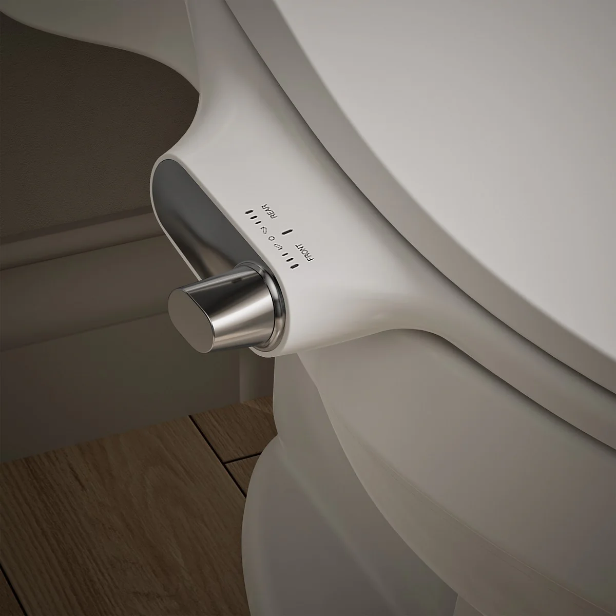 KOHLER K-38840 PureWash M325 Elongated manual bidet toilet seat - Image 4