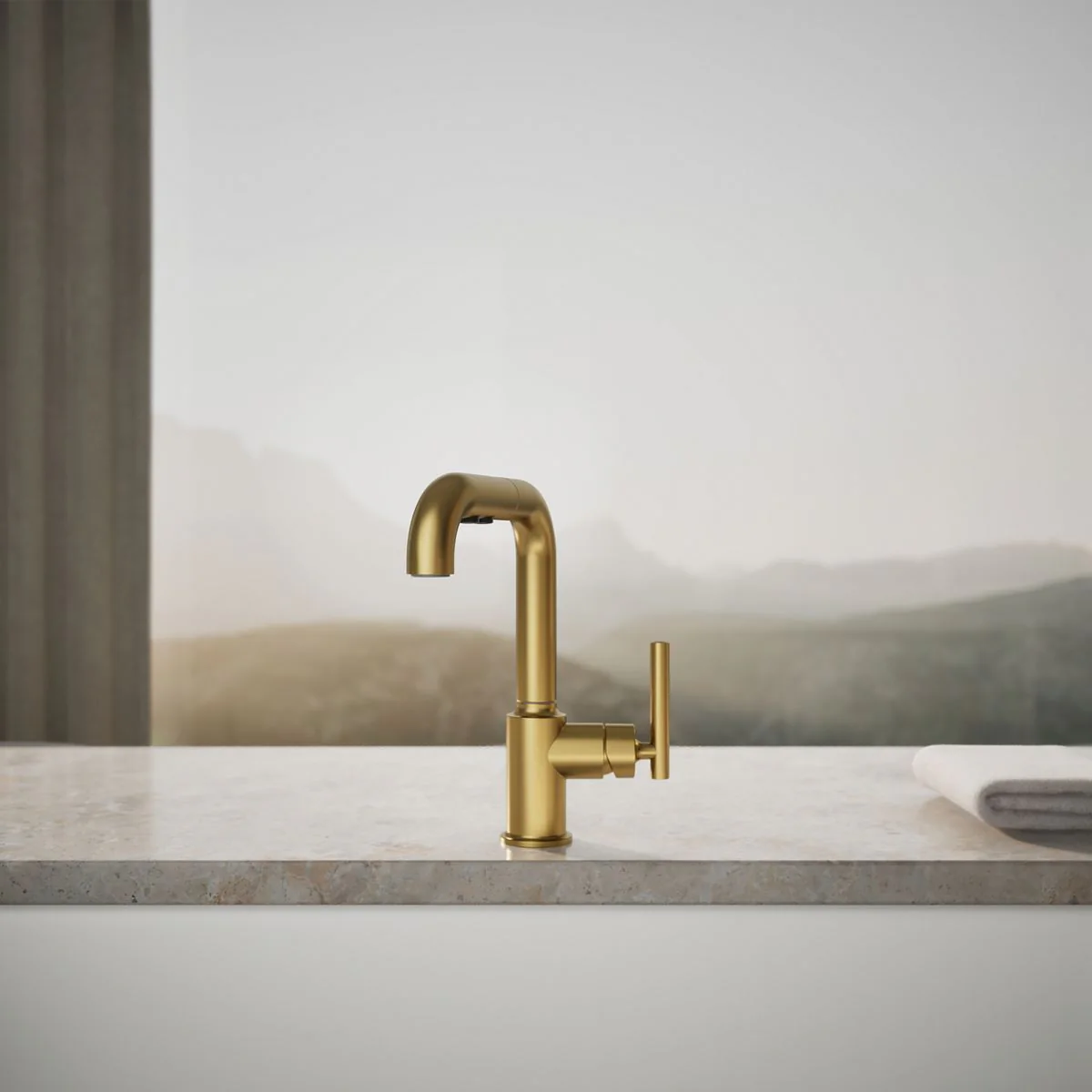 KOHLER K-7506 Purist Pull-out kitchen sink faucet with three-function sprayhead - Image 13
