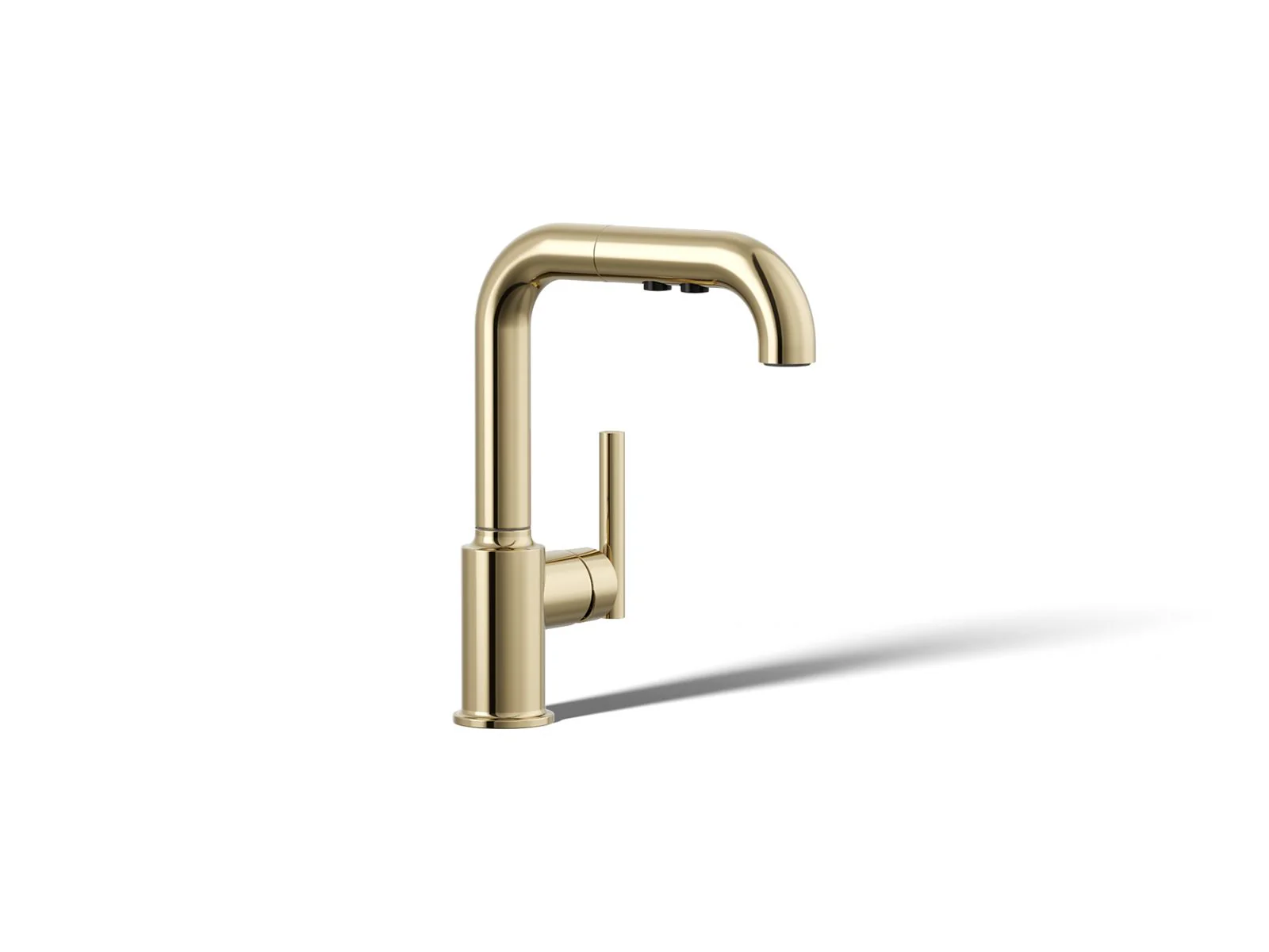 KOHLER K-7506 Purist Pull-out kitchen sink faucet with three-function sprayhead - Image 15