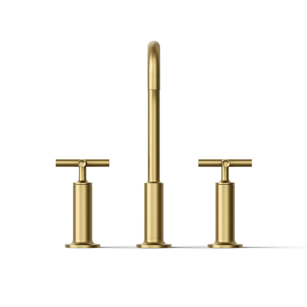KOHLER K-14408-3 Purist Widespread bathroom sink faucet with Cross handles, 1.2 gpm - Image 4