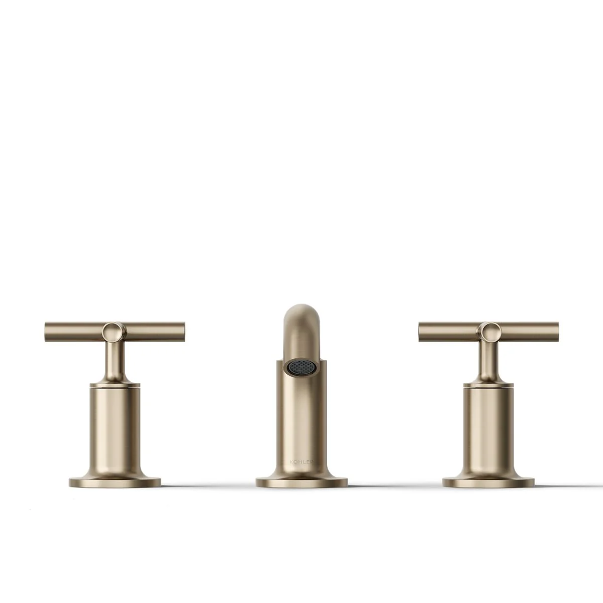 KOHLER K-14410-3 Purist Widespread bathroom sink faucet with Cross handles, 1.2 gpm - Image 24