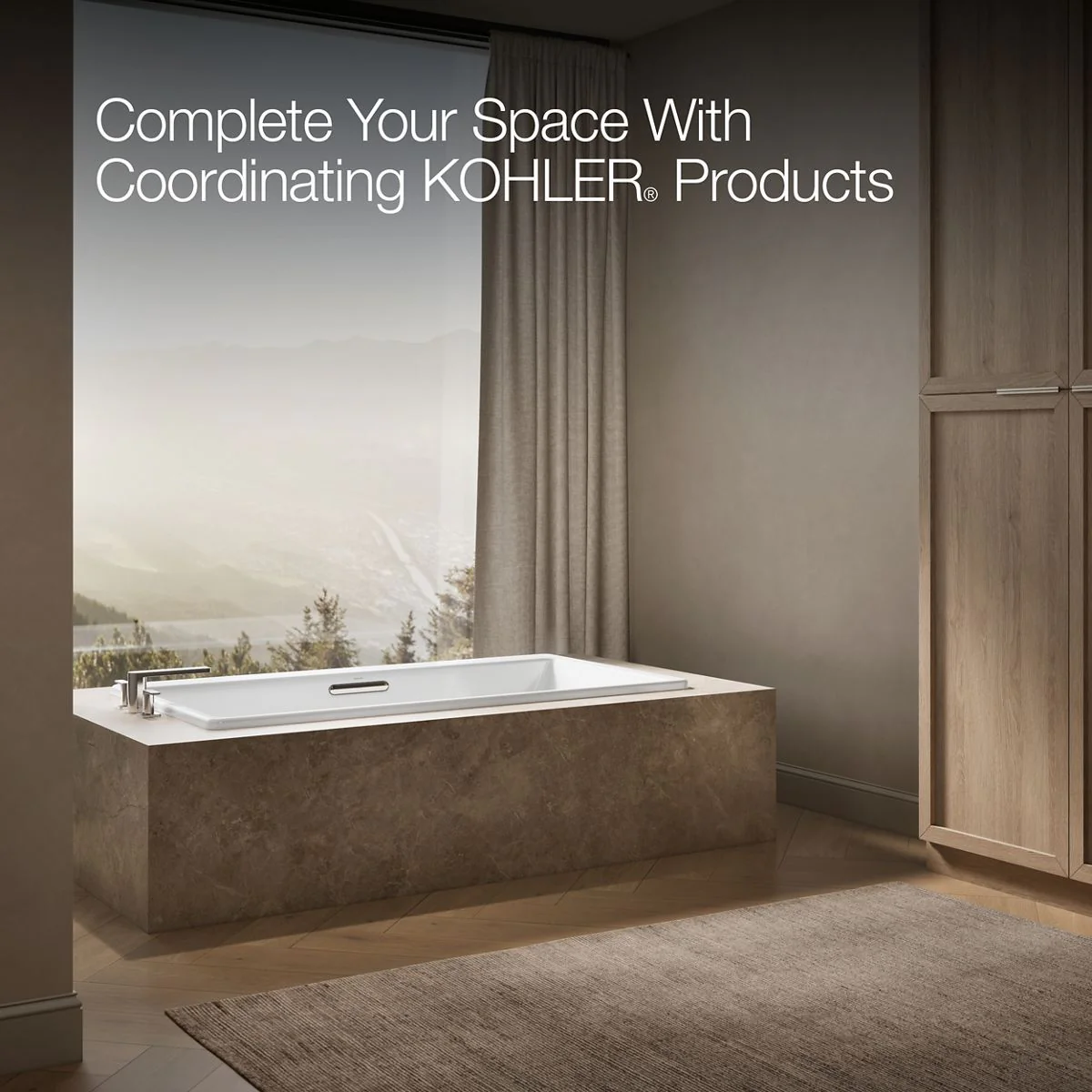 KOHLER K-892 Rêve 67" x 36" drop-in bath - Image 5