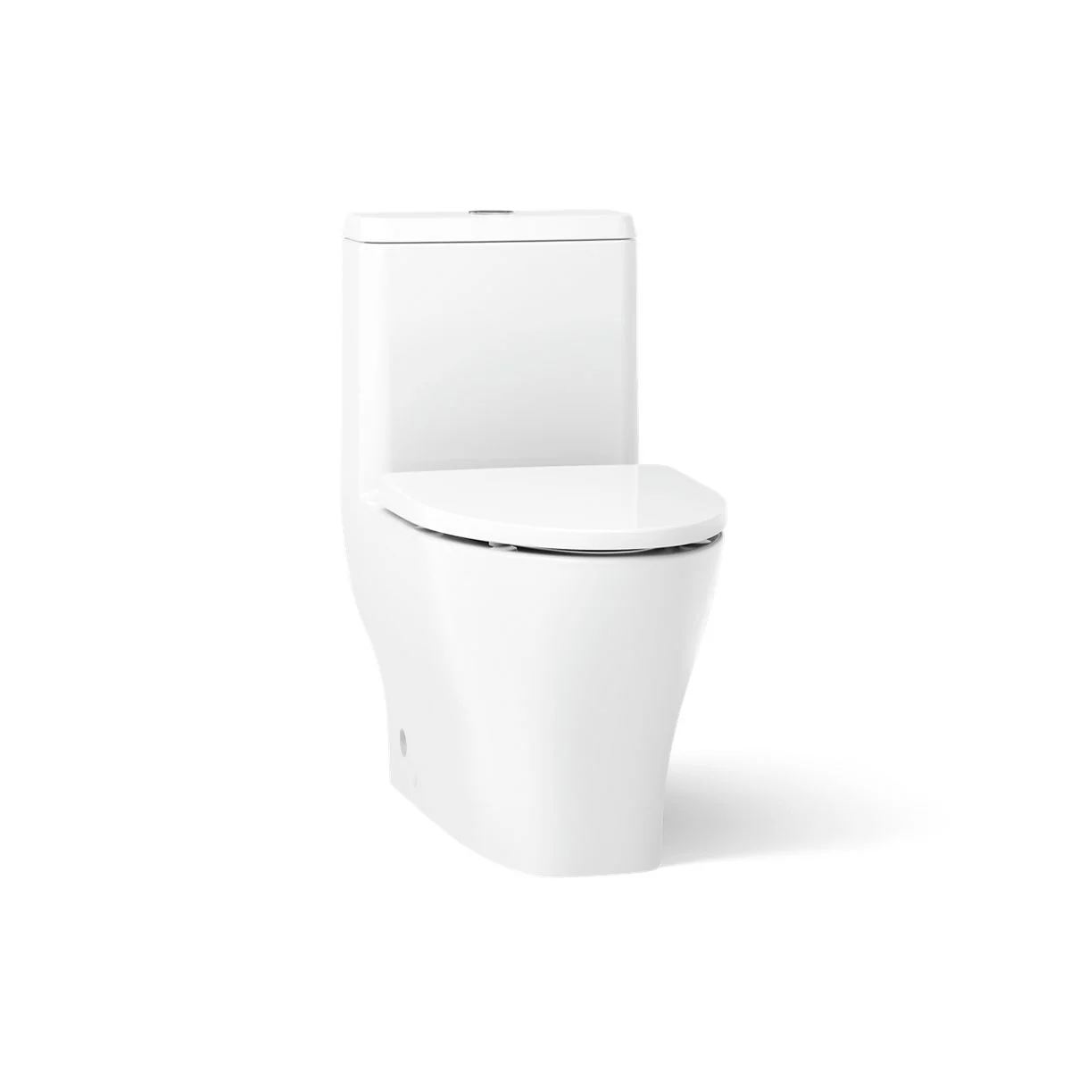 KOHLER K-23188 Reach One-piece compact elongated toilet with skirted trapway, dual-flush - Image 6