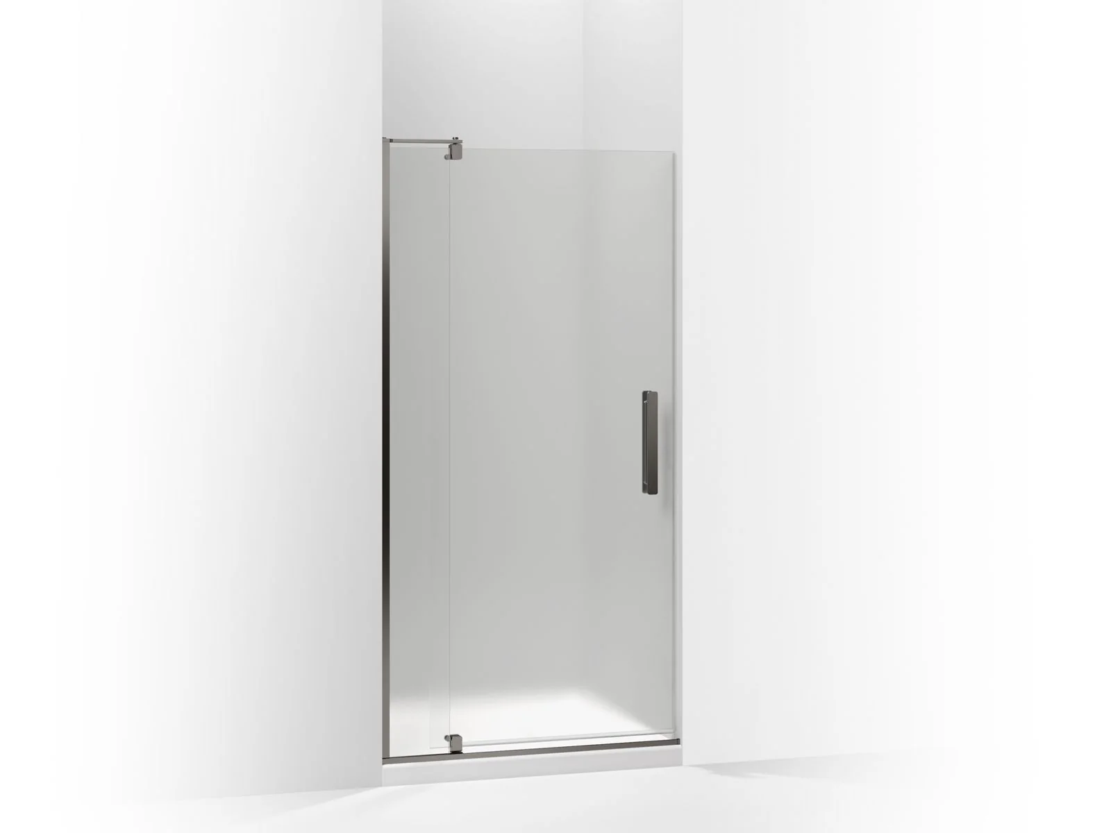 KOHLER K-707500-D3 Revel Pivot shower door, 70" H x 27-5/16 - 31-1/8" W, with 1/4" thick Frosted glass