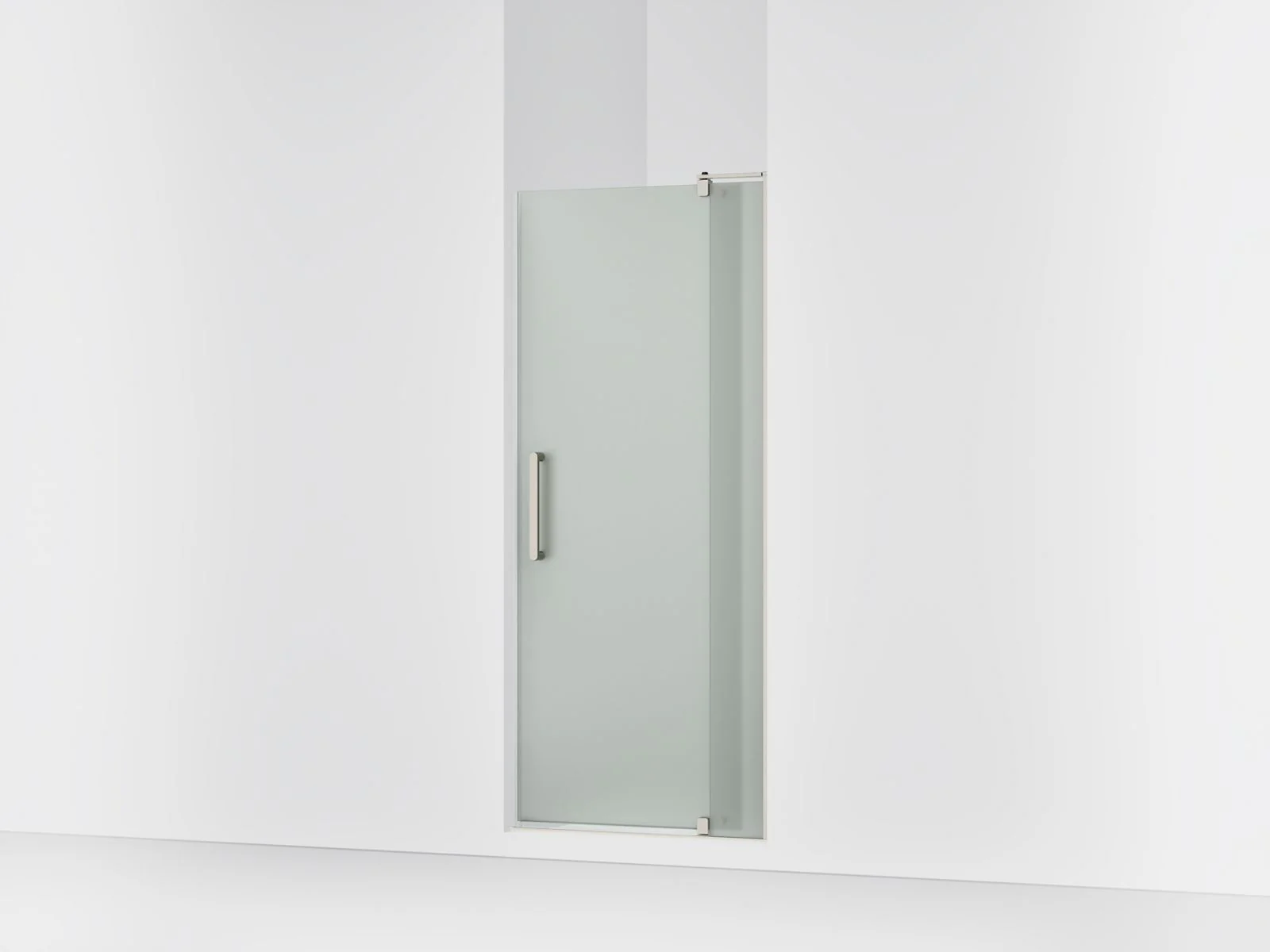 KOHLER K-707500-D3 Revel Pivot shower door, 70" H x 27-5/16 - 31-1/8" W, with 1/4" thick Frosted glass - Image 7