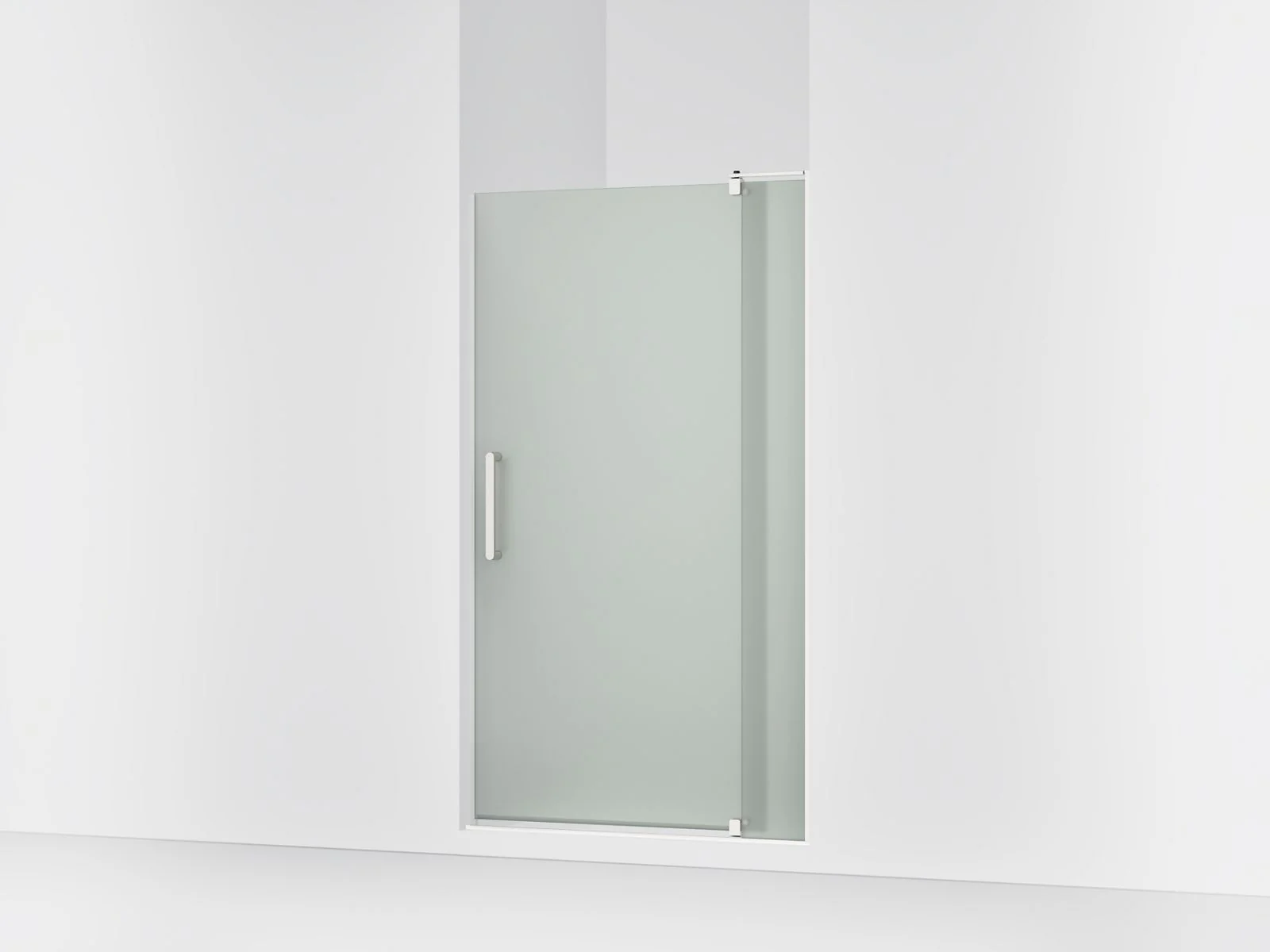 KOHLER K-707531-D3 Revel Pivot shower door, 70" H x 35-1/8 - 40" W, with 5/16" thick Frosted glass - Image 12