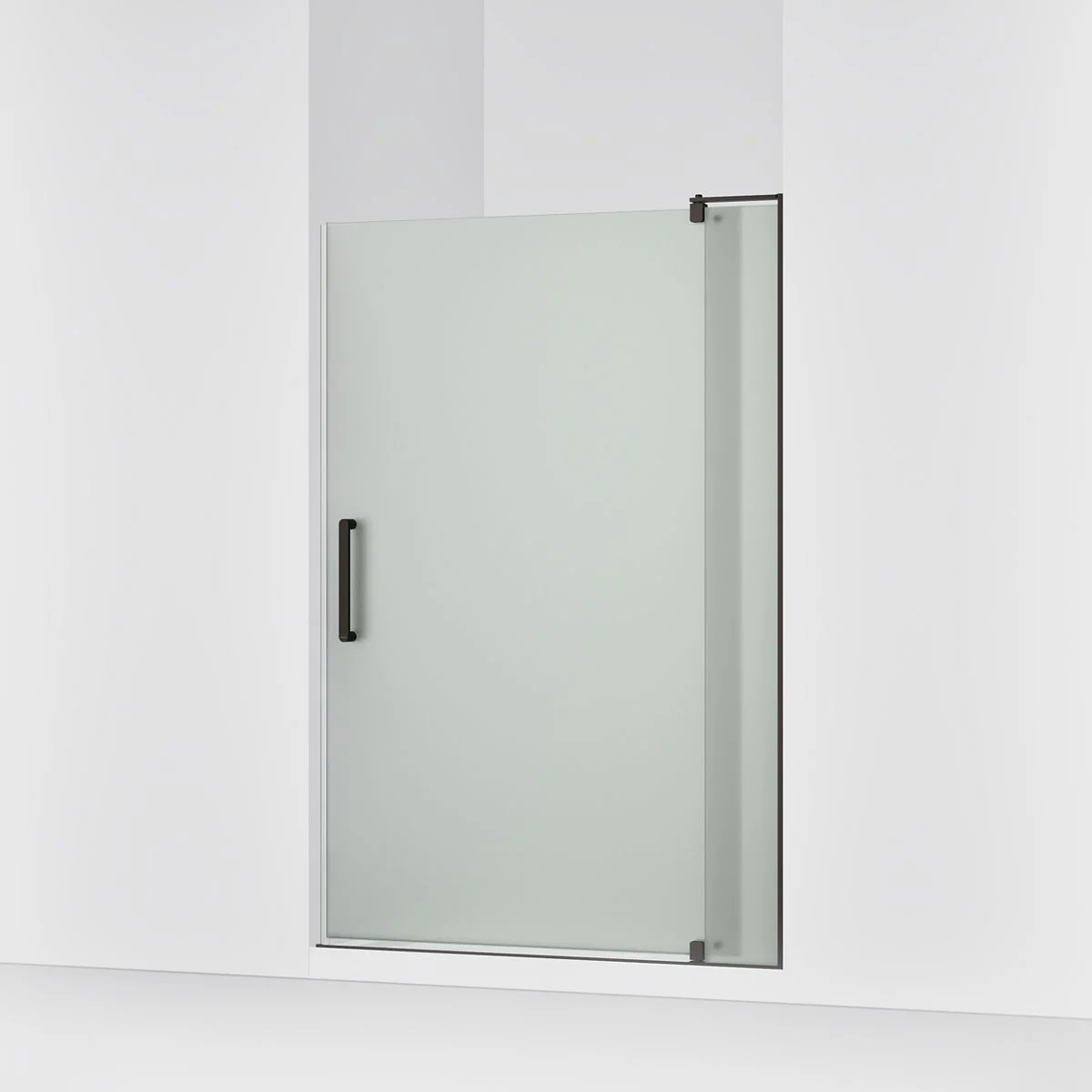 KOHLER K-707551-D3 Revel Pivot shower door, 70" H x 43-1/8 - 48" W, with 5/16" thick Frosted glass - Image 8