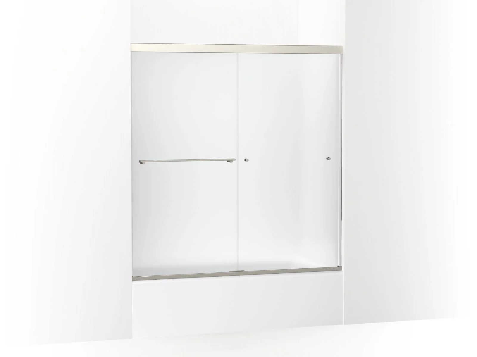 KOHLER K-707002-D3 Revel Sliding bath door, 62" H x 56-5/8 - 59-5/8" W, with 5/16" thick Frosted glass - Image 2