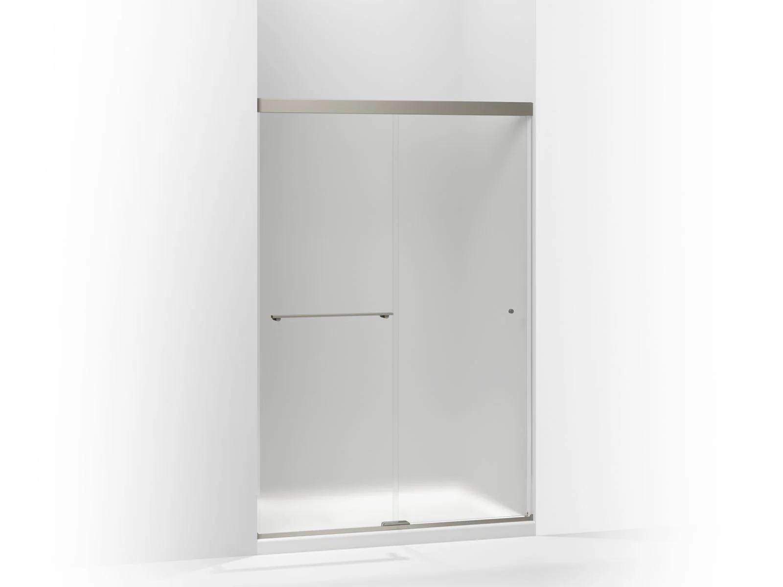 KOHLER K-707100-D3 Revel Sliding shower door, 70" H x 44-5/8 - 47-5/8" W, with 1/4" thick Frosted glass - Image 2