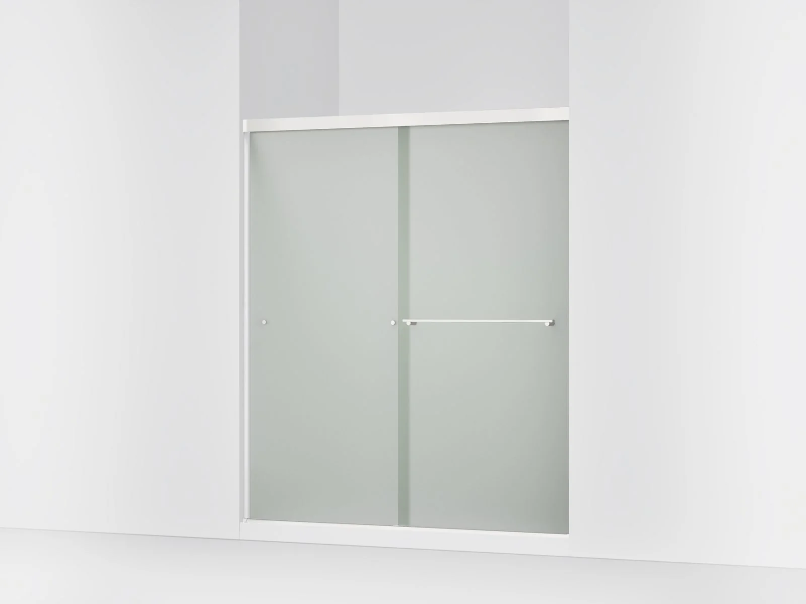 KOHLER K-707200-D3 Revel Sliding shower door, 70" H x 56-5/8 - 59-5/8" W, with 1/4" thick Frosted glass - Image 12
