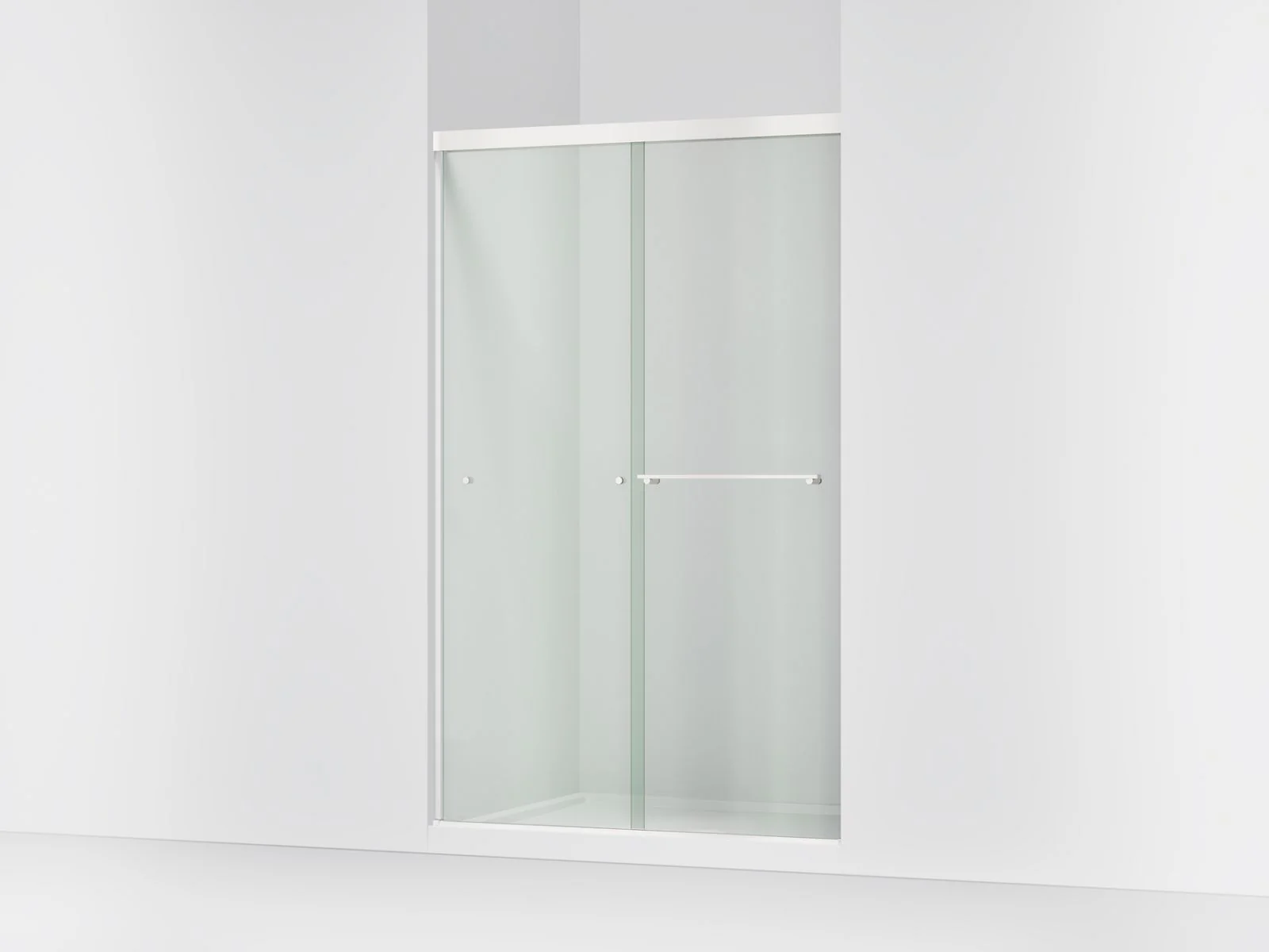 KOHLER K-707106-L Revel Sliding shower door, 76" H x 44-5/8 - 47-5/8" W, with 5/16" thick Crystal Clear glass - Image 14