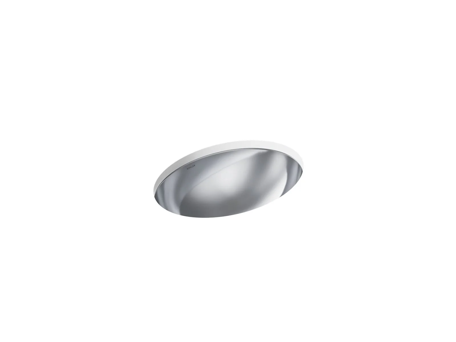 KOHLER K-2603-MU Rhythm 23-1/4" oval drop-in bathroom sink, no overflow - Image 2