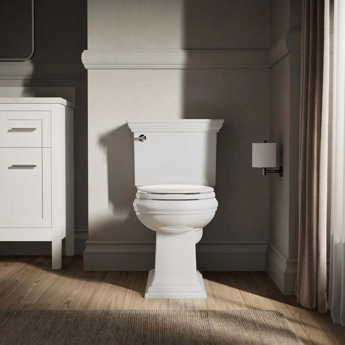 KOHLER K-20455 Ridgewood Quiet-Close round-front toilet seat - Image 6