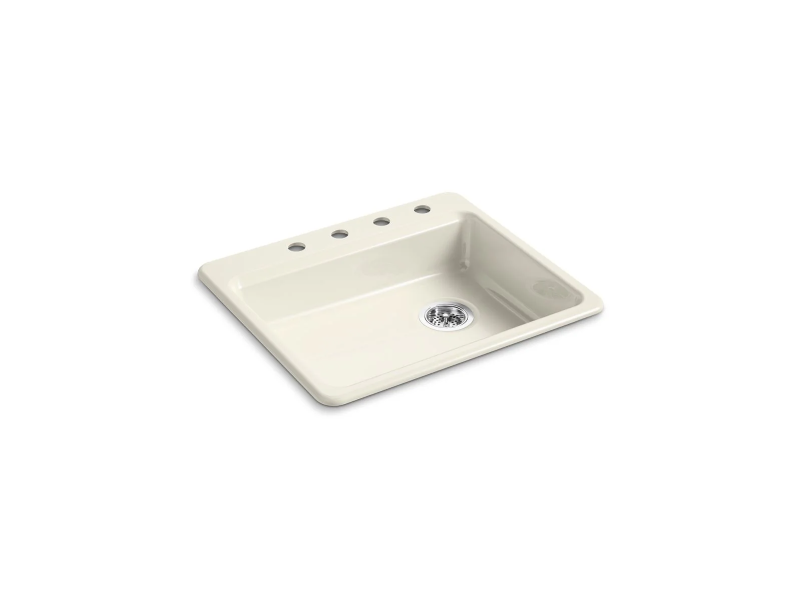 KOHLER Riverby 25" top-mount single-bowl kitchen sink - Image 2