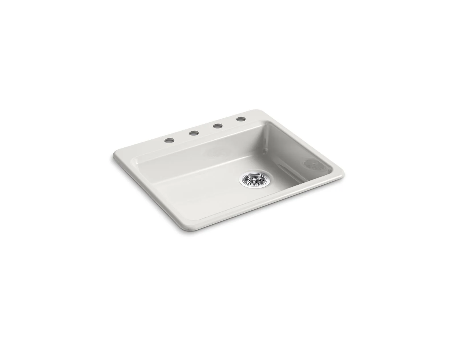 KOHLER Riverby 25" top-mount single-bowl kitchen sink - Image 4