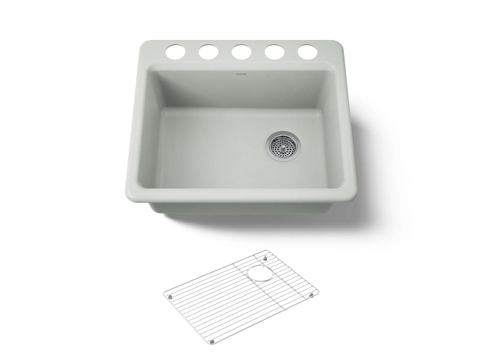 KOHLER K-5872-5UA1 Riverby 25" undermount single-bowl kitchen sink - Image 26