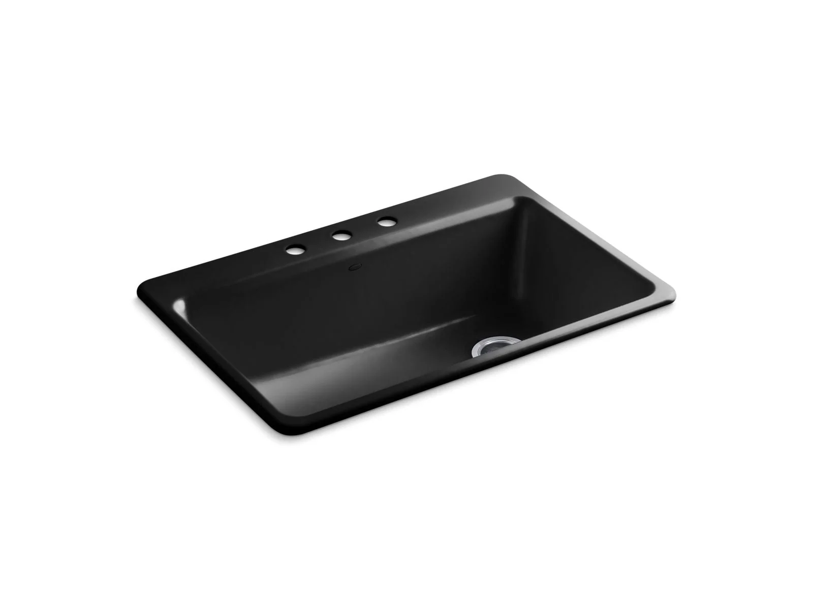 KOHLER K-5871-3A2 Riverby 33" top-mount single-bowl workstation kitchen sink - Image 2