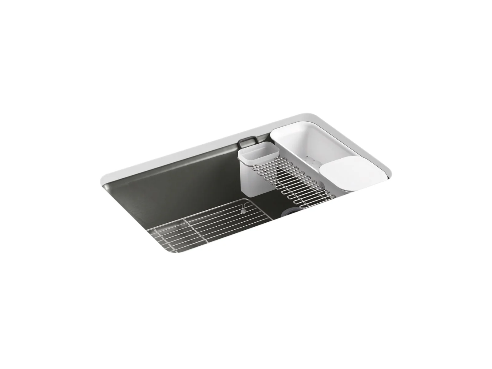 KOHLER K-5871-5UA3 Riverby 33" undermount single-bowl workstation kitchen sink - Image 2