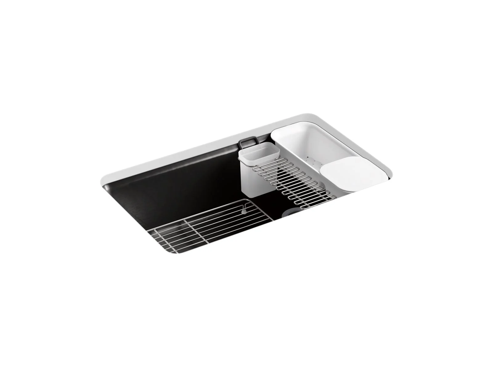 KOHLER K-5871-5UA3 Riverby 33" undermount single-bowl workstation kitchen sink - Image 3