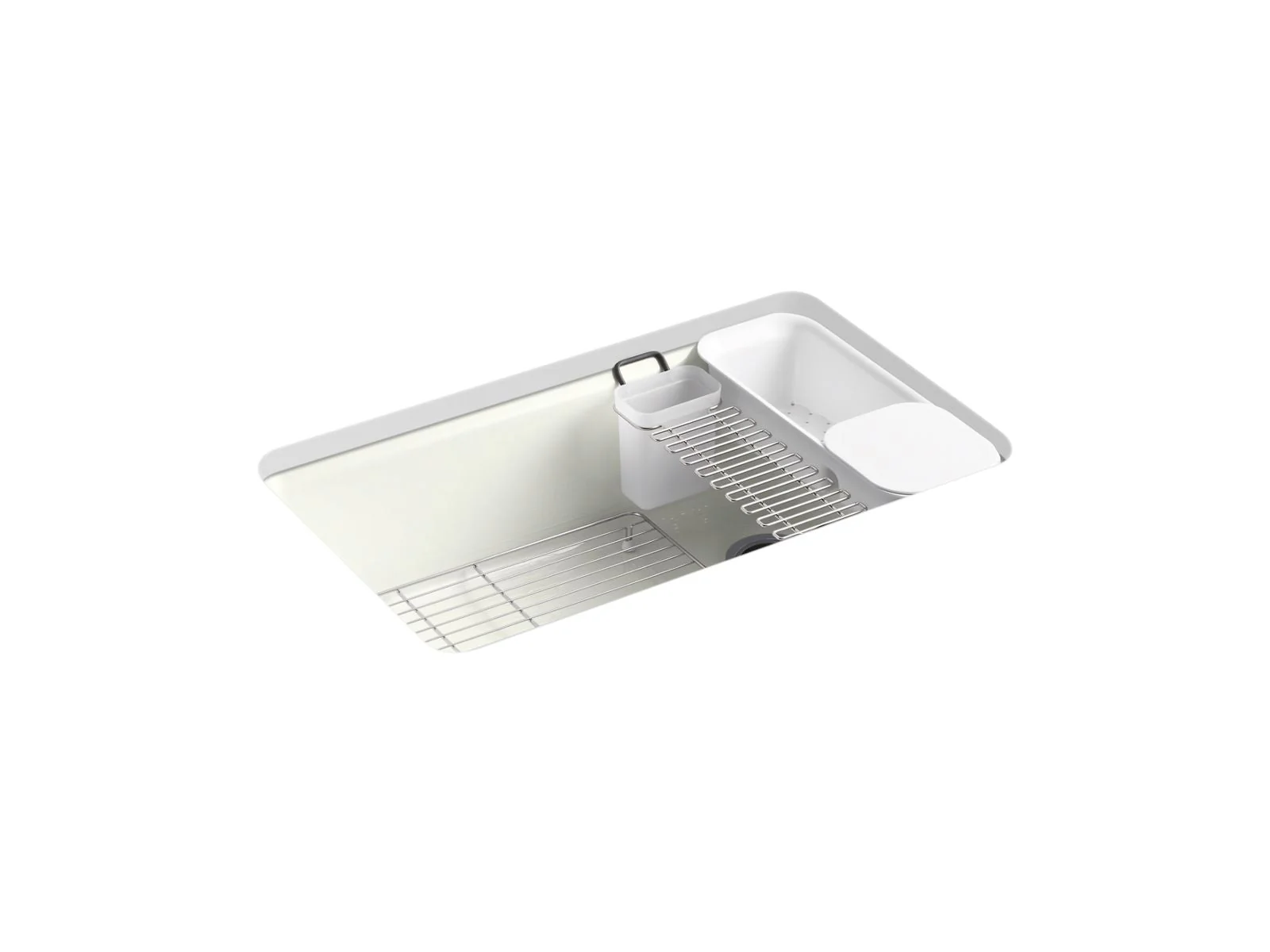 KOHLER K-5871-5UA3 Riverby 33" undermount single-bowl workstation kitchen sink - Image 7