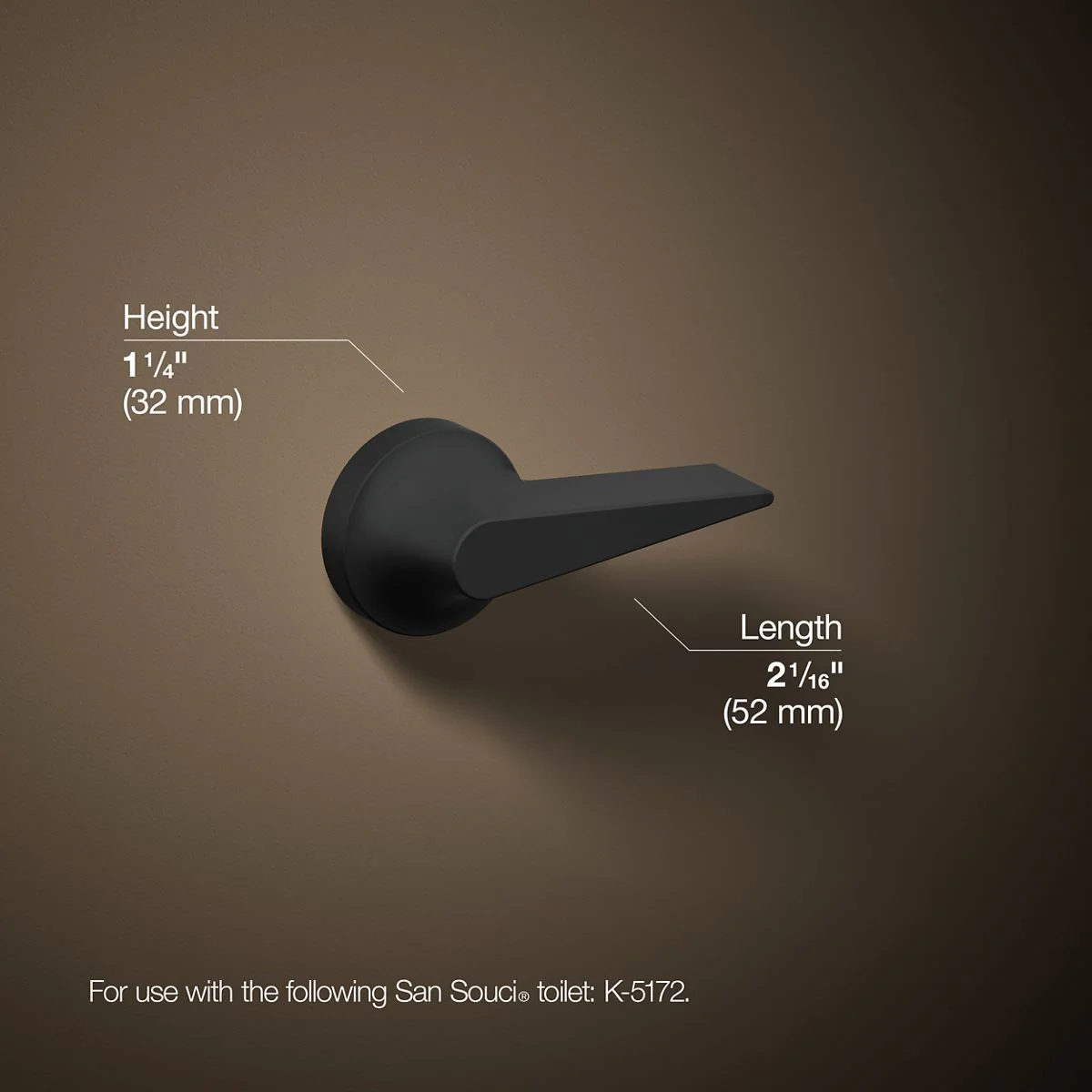 KOHLER K-9171-L San Souci Trip lever for K-5172 - Image 27