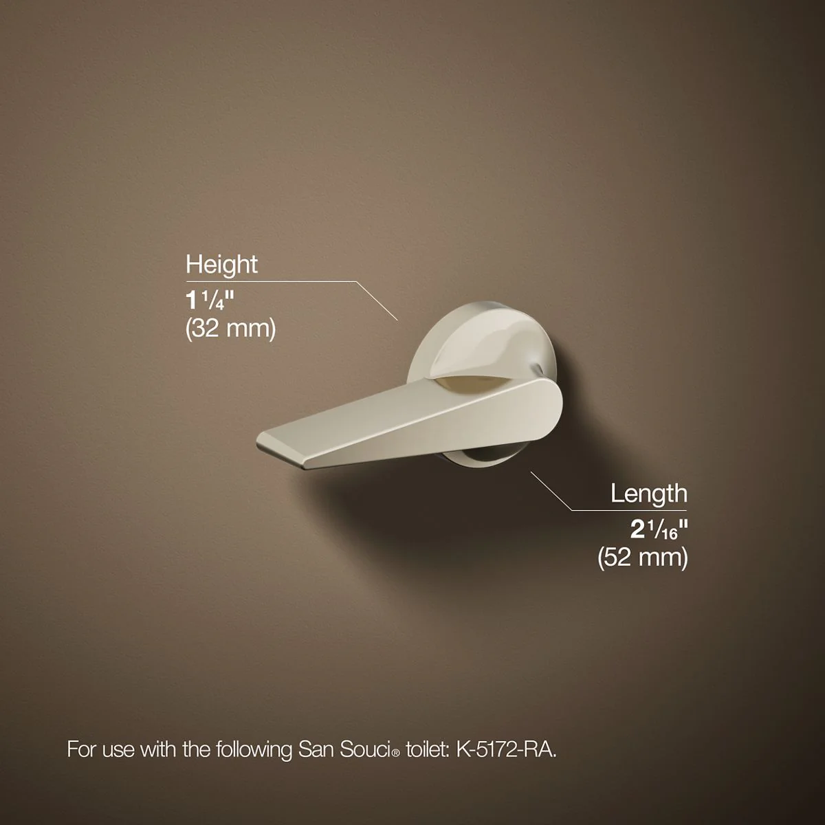 KOHLER K-9171-R San Souci Trip lever for K-5172-RA - Image 18