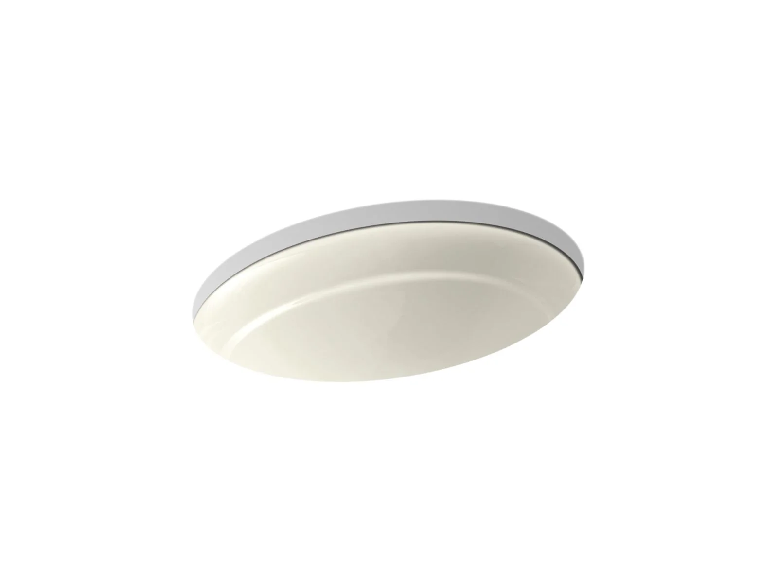 KOHLER K-2824 Serif 20-3/4" oval undermount bathroom sink, no overflow - Image 2