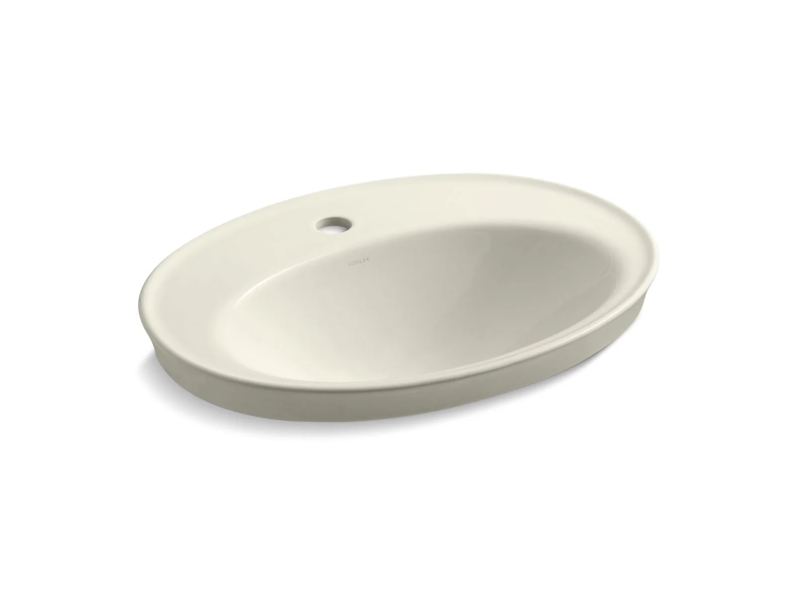 KOHLER K-2075-1 Serif 22-1/4" oval drop-in bathroom sink - Image 2