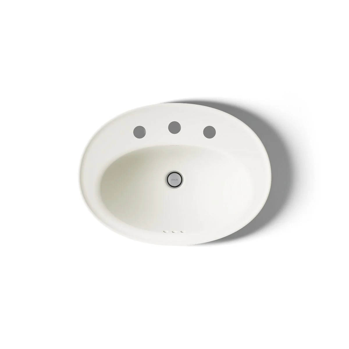 KOHLER K-2075-8 Serif 22-1/4" oval drop-in bathroom sink - Image 5