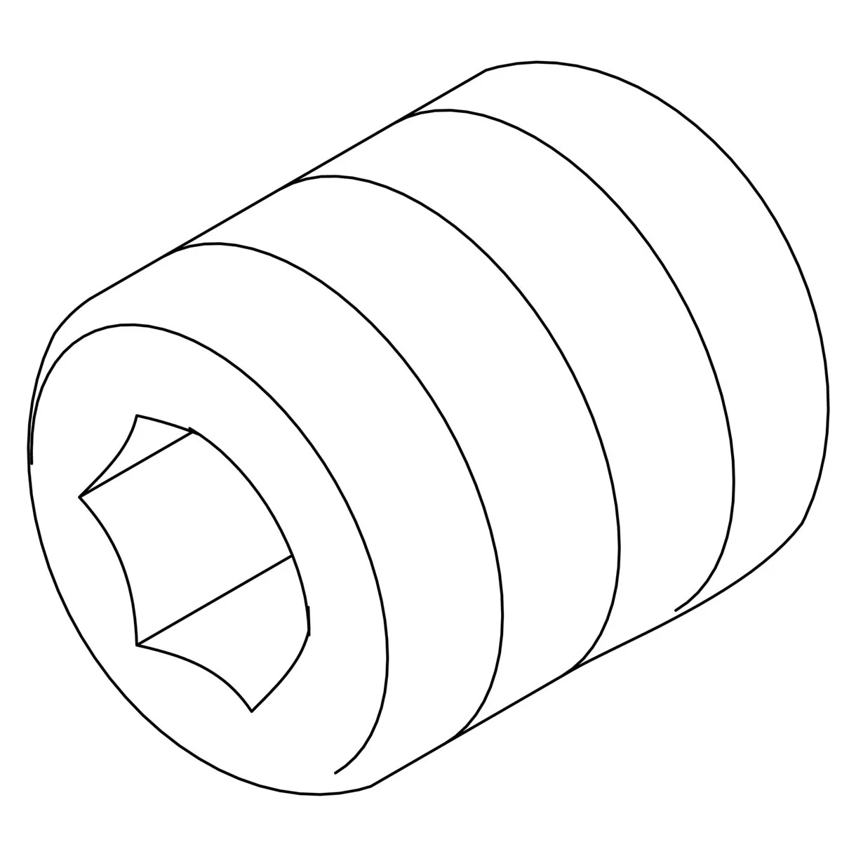 KOHLER K-1205068 Set Screw, M5-0.8Mm X 6Mm