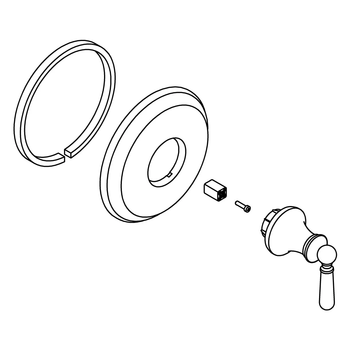 KOHLER K-1586774 Shower Trim Kit - Image 2