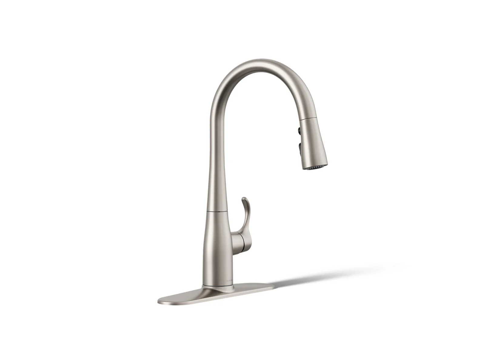 KOHLER K-597 Simplice Compact pull-down kitchen sink faucet with three-function sprayhead - Image 20