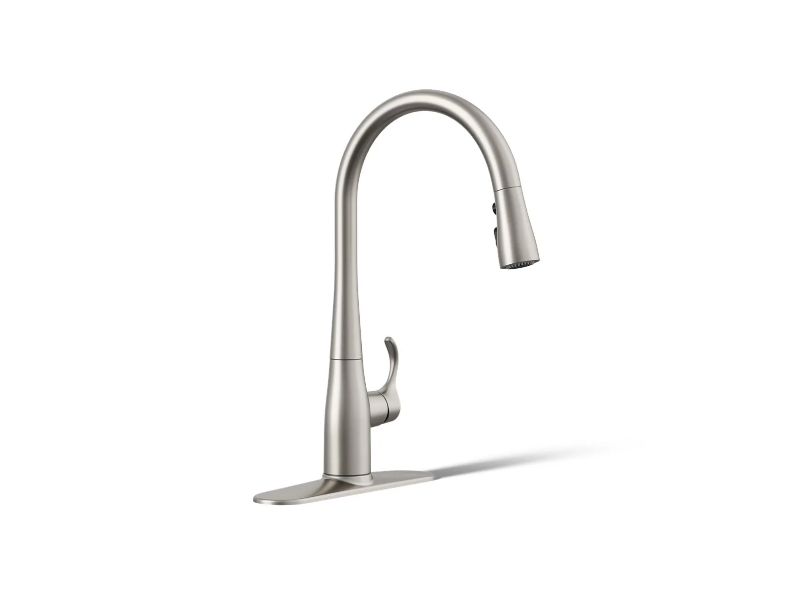 KOHLER K-596 Simplice Pull-down kitchen sink faucet with three-function sprayhead - Image 20