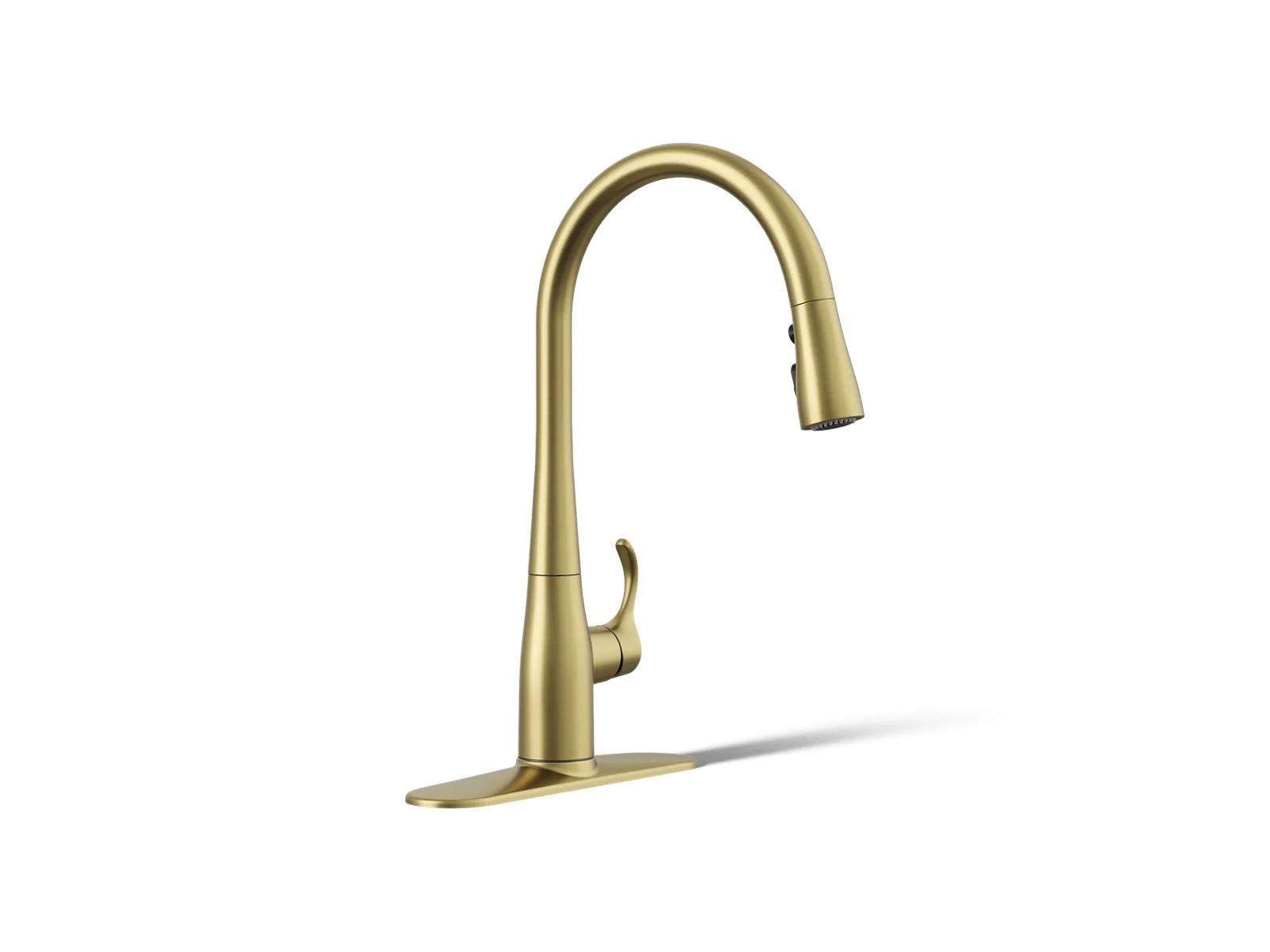 KOHLER K-596 Simplice Pull-down kitchen sink faucet with three-function sprayhead - Image 5