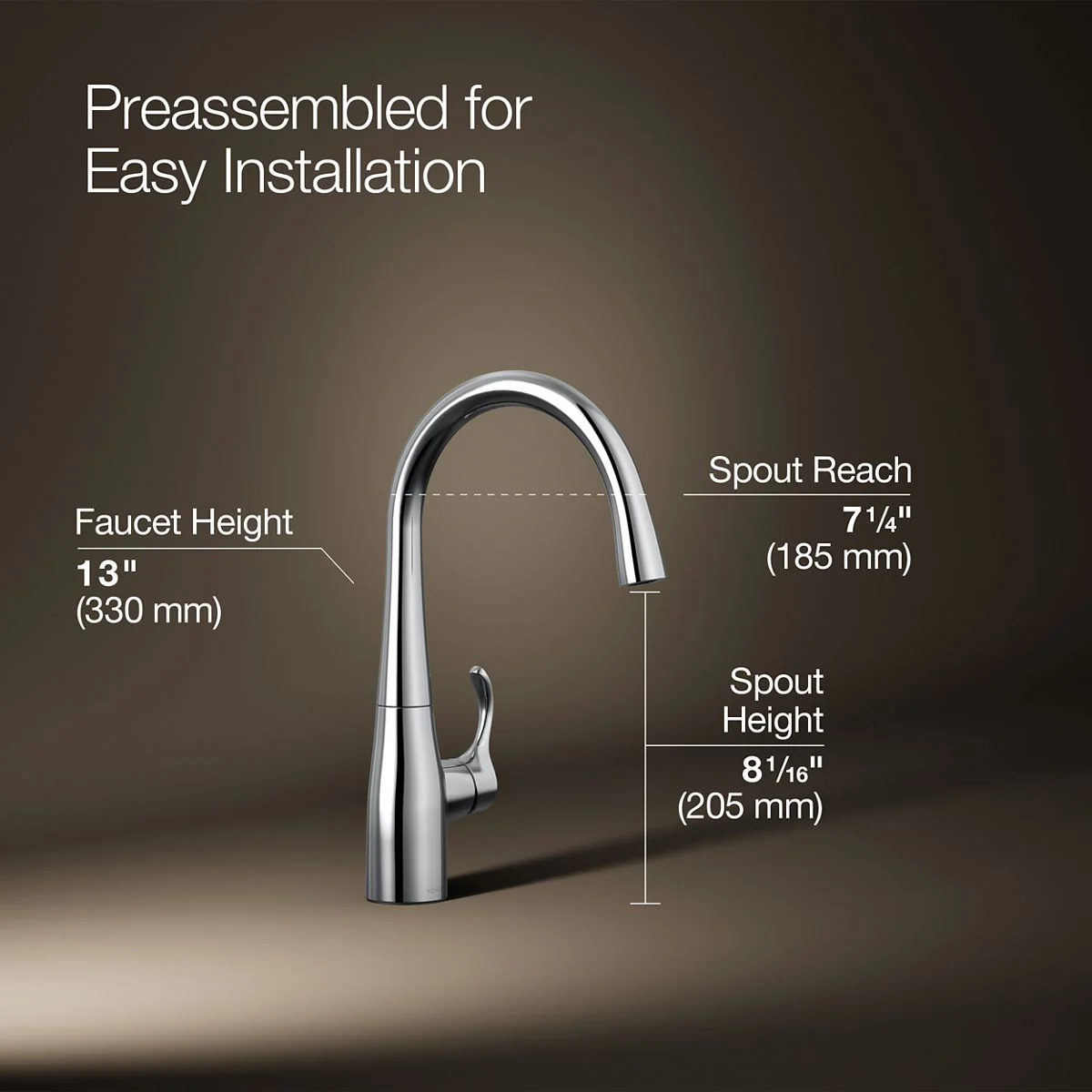 KOHLER K-22034 Simplice Single-handle bar sink faucet - Image 19