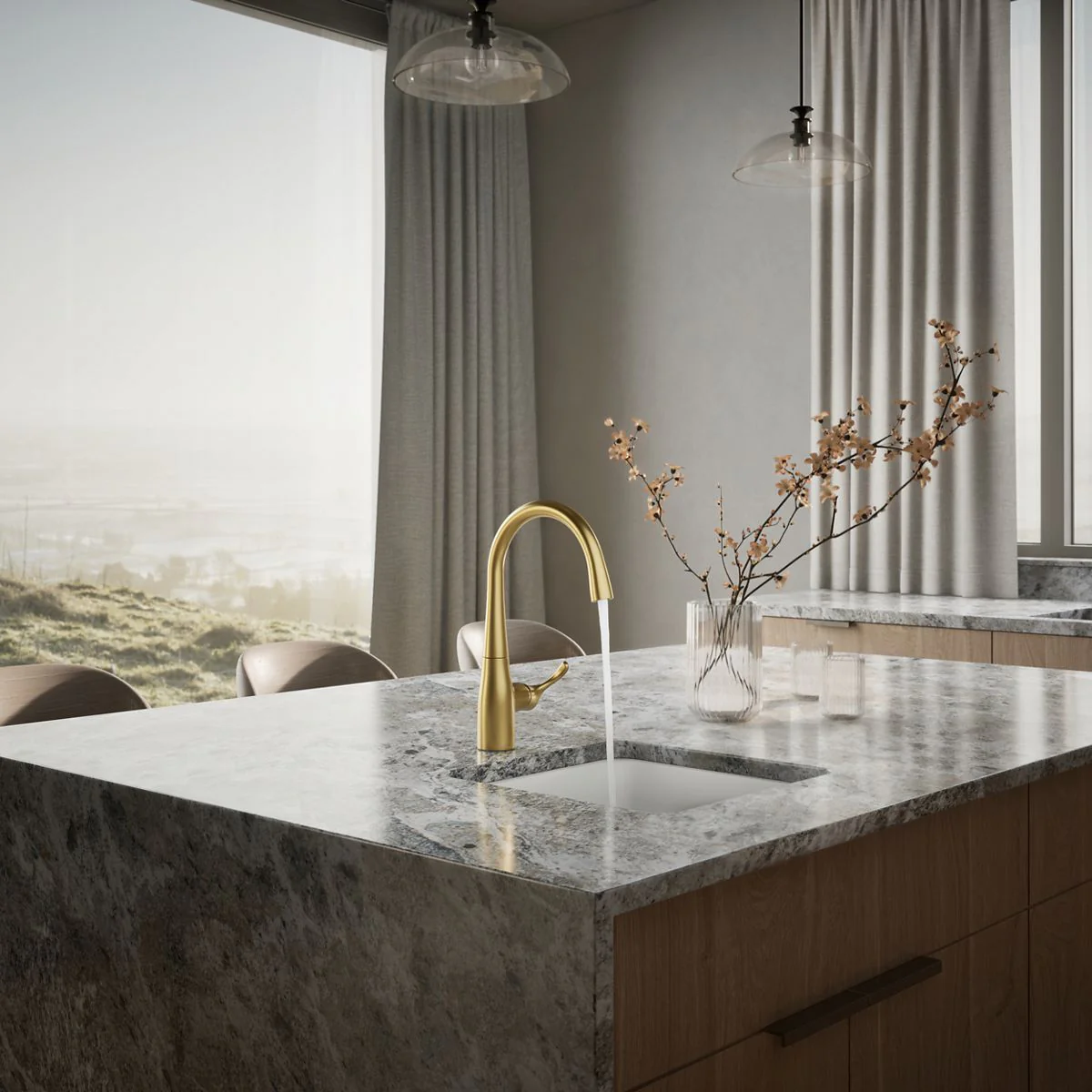 KOHLER K-22034 Simplice Single-handle bar sink faucet - Image 6