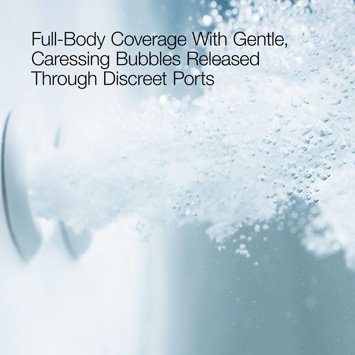 KOHLER K-1188-C1 sok 63" x 31-1/2" drop-in Effervescence bath with chromatherapy and right-hand drain - Image 3