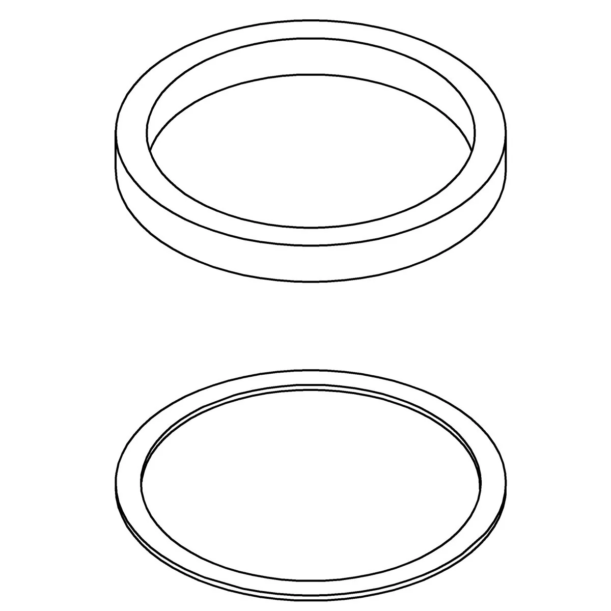 KOHLER K-1275405 Spud Seal Kit 1-1/4"