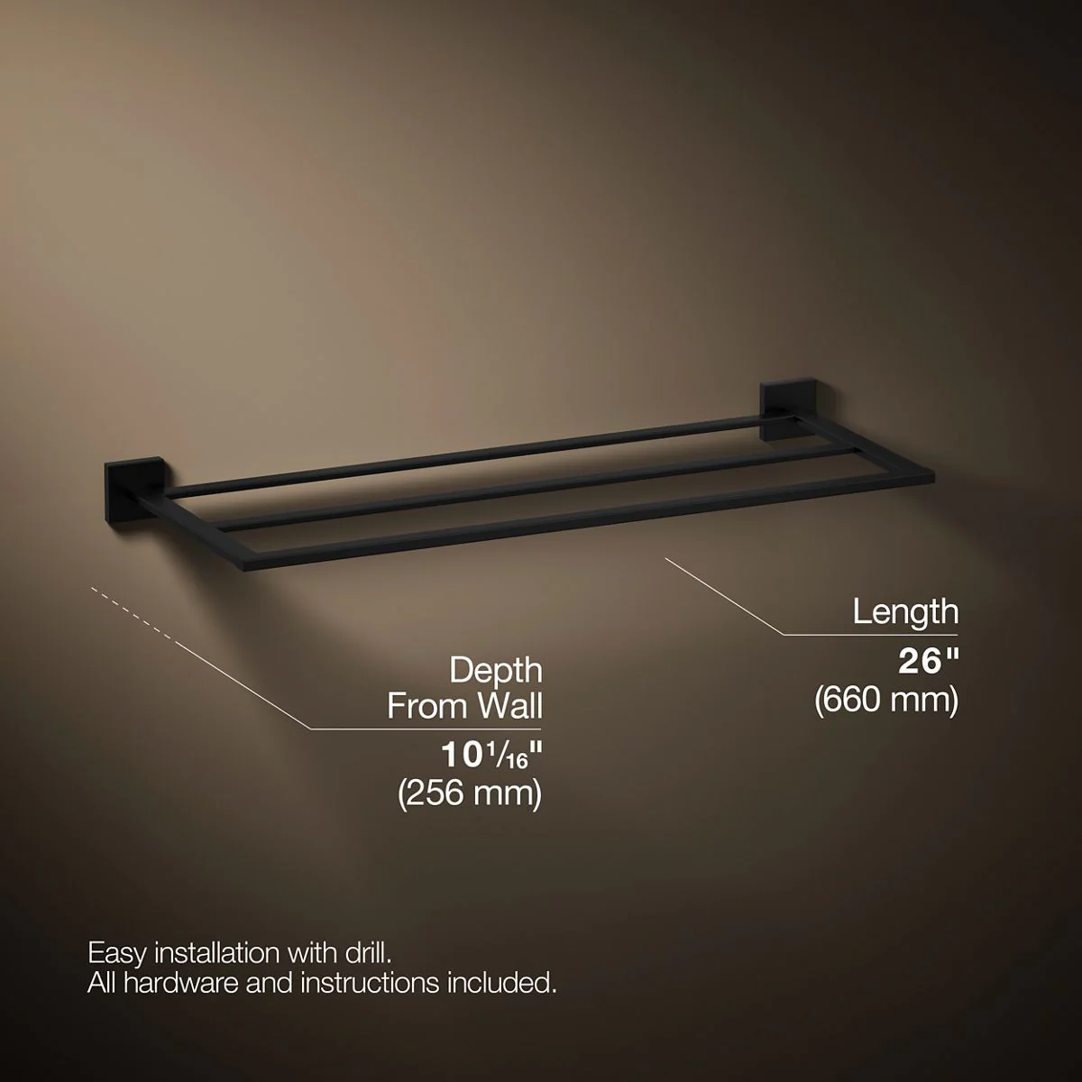 KOHLER K-23299 Square Hotelier - Image 13