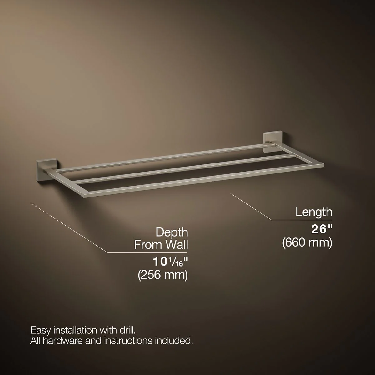 KOHLER K-23299 Square Hotelier - Image 18